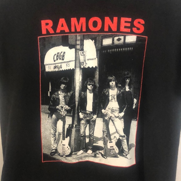 Other - The Ramones black youth tee